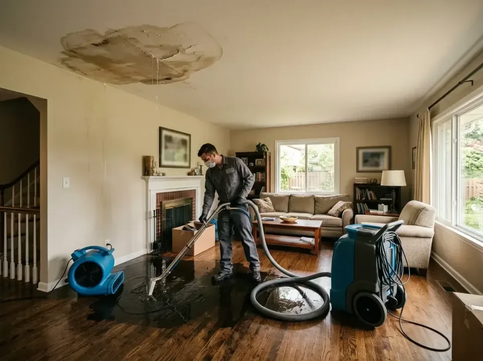 attic-pipe-burst-ceiling-drip-008 — frequently asked questions, Water Damage Restoration & Carpet Care in Plantation, FL